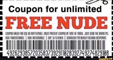 free nudes coupon|Redeeming your 1 free nude coupon : r/Nudes